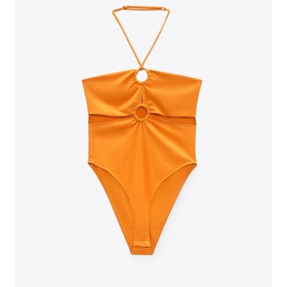 Zara Tops Zara Cut Out Ring Bodysuit Poshmark